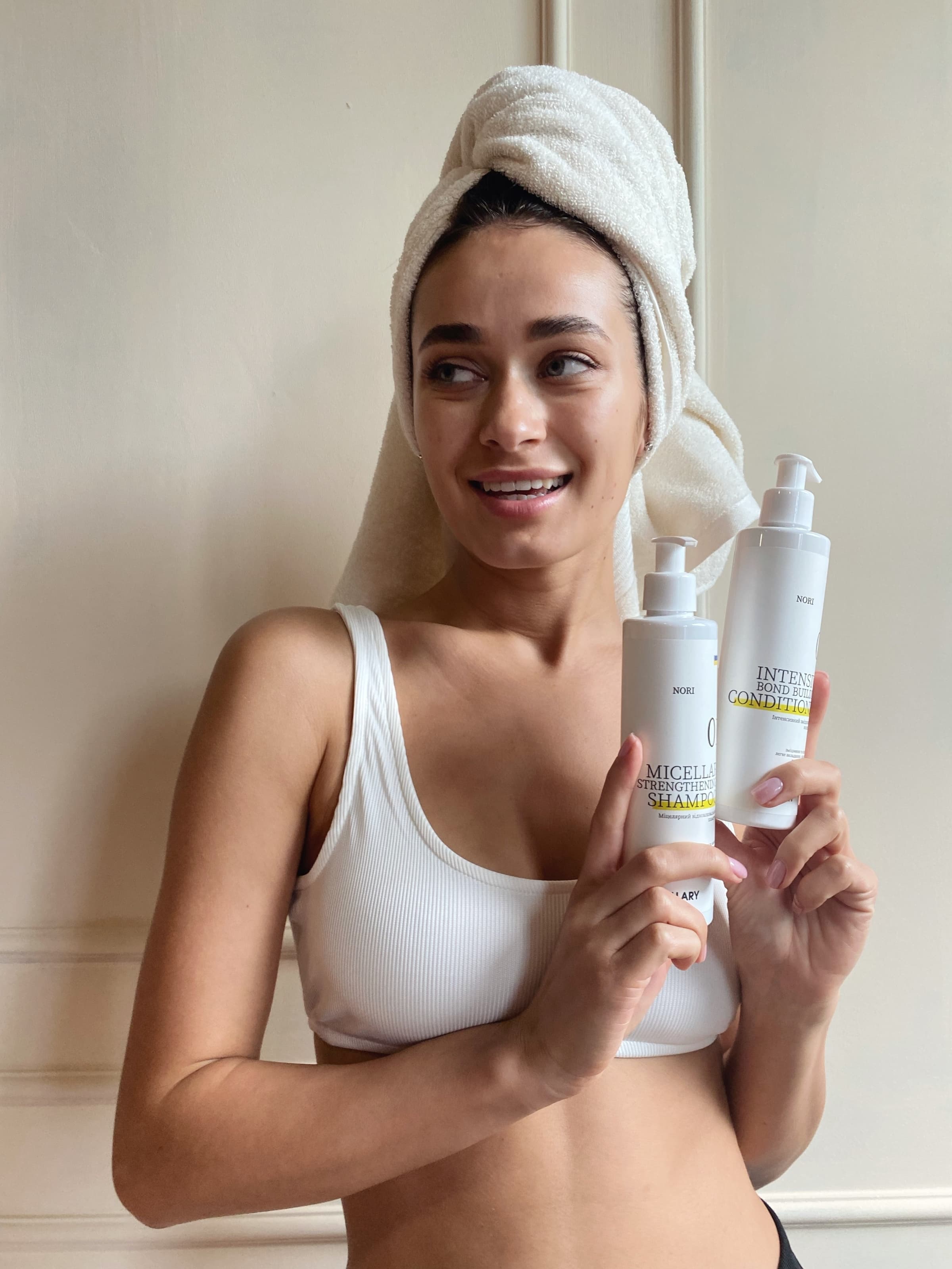 Міцелярний відновлювальний шампунь Norі Hillary Nori Micellar Strengthening Shampoo, 500 мл thumbnail