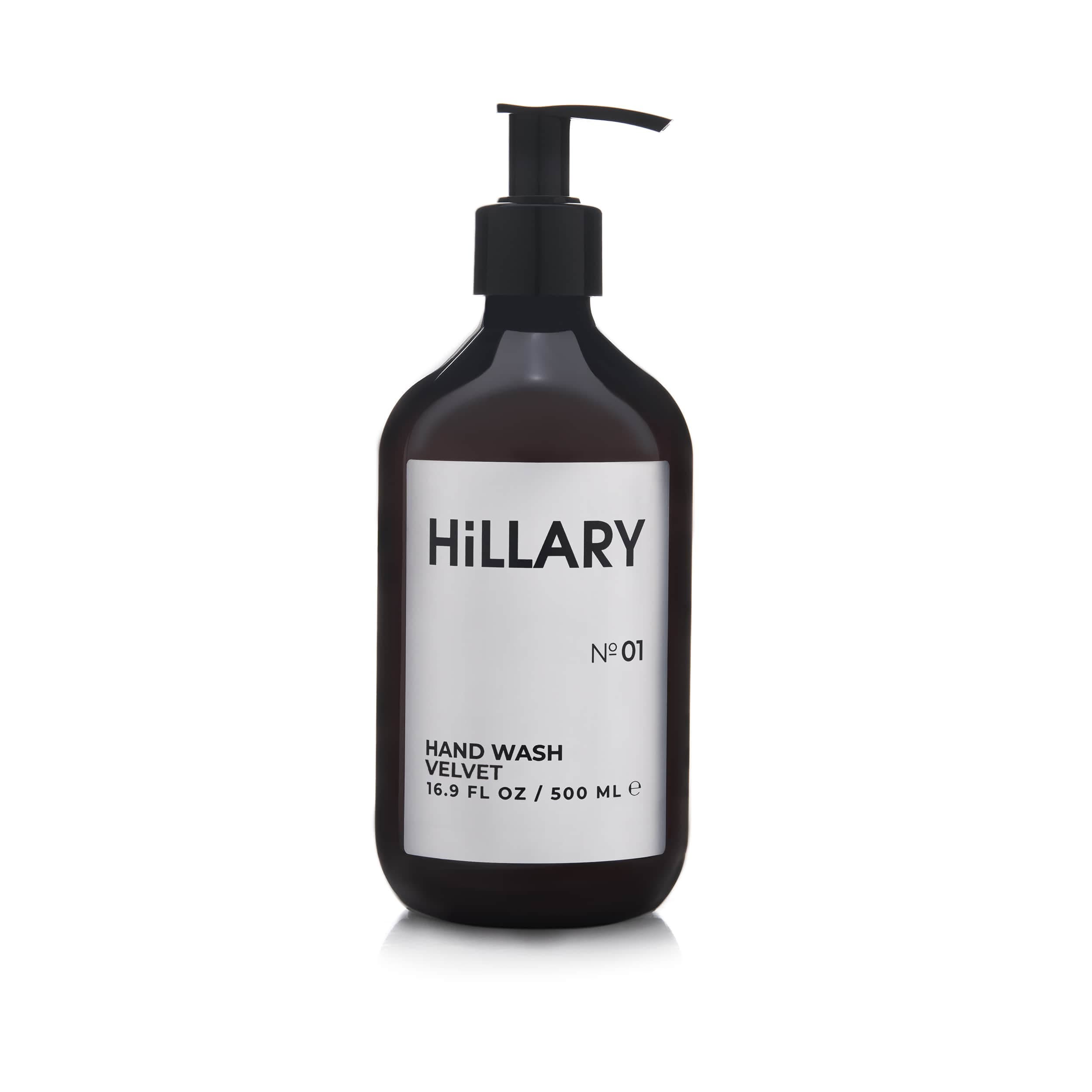 Мило для рук Hillary Hand Wash Velvet, 500 мл thumbnail