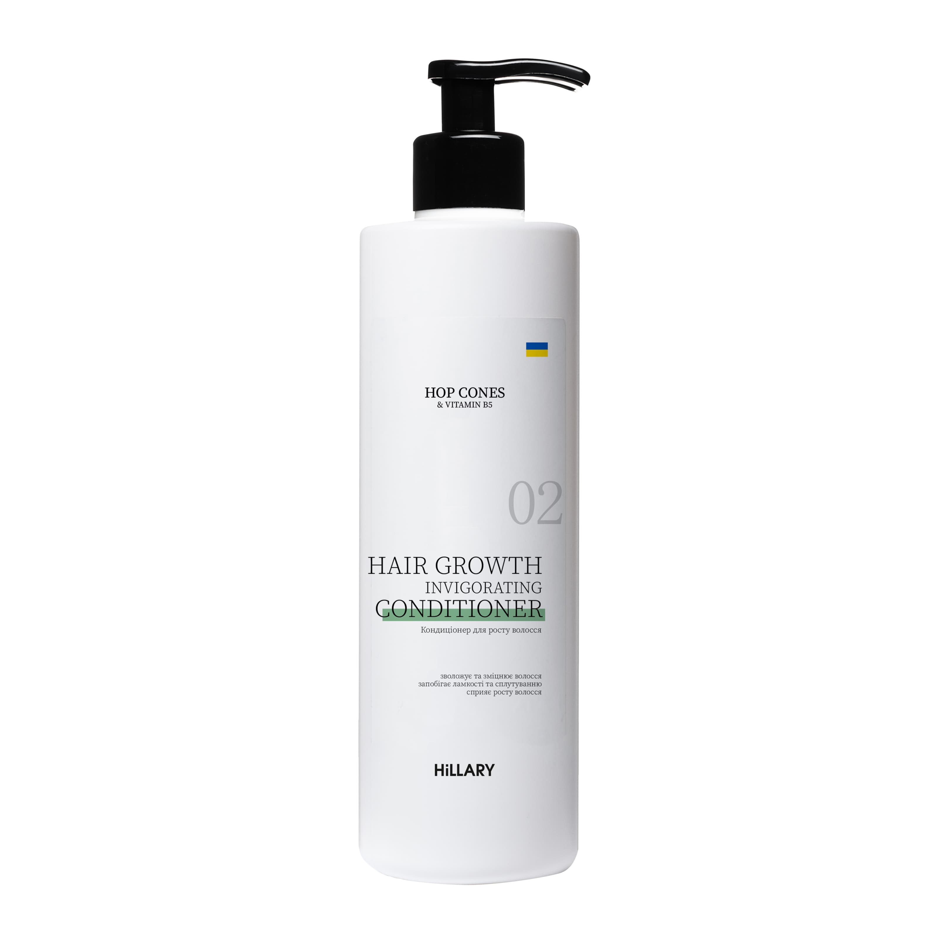 Кондиціонер для росту волосся Hillary Hop Cones & B5 Hair Growth Invigorating, 500 мл thumbnail
