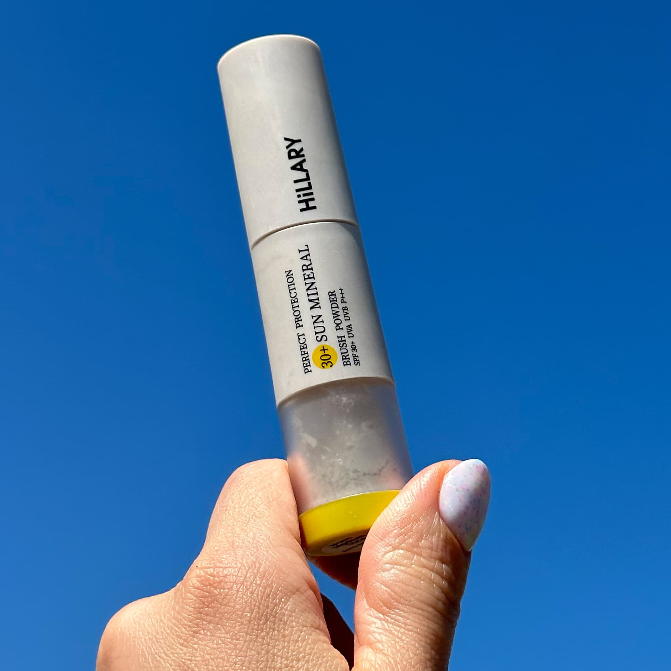 Сонцезахисна мінеральна пудра бежева з SPF 50 + Сонцезахисний крем для обличчя SPF 50+ thumbnail