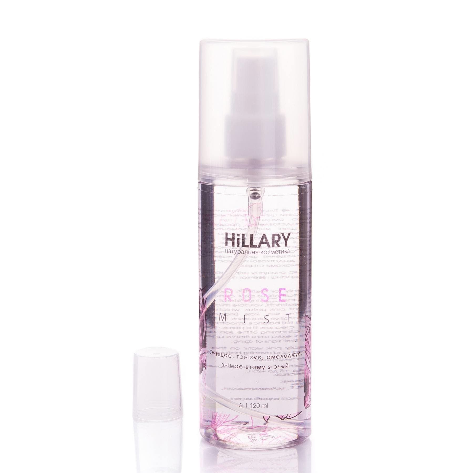 Трояндовий міст для обличчя Hillary ROSE MIST, 120 мл thumbnail
