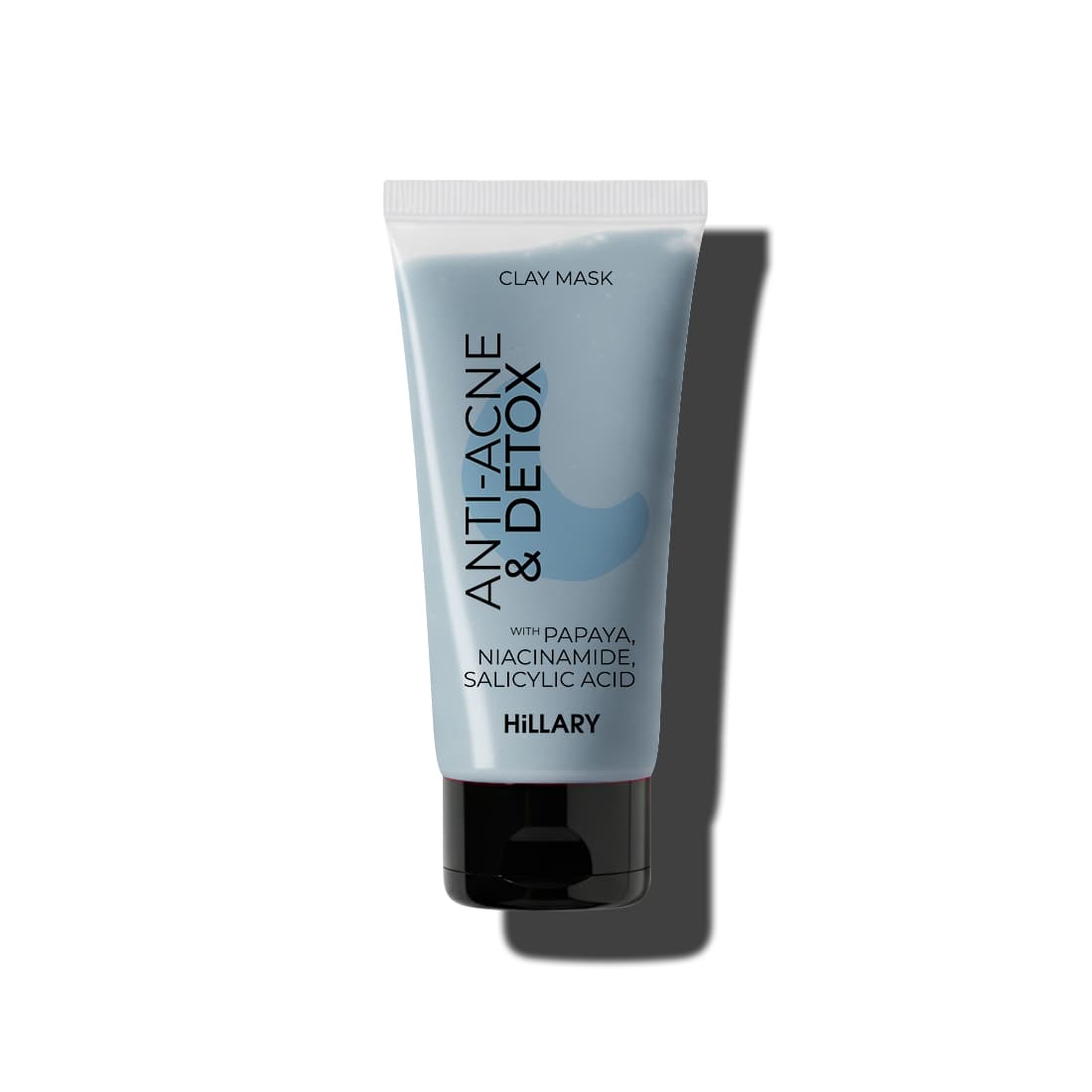 Глиняна детокс-маска для проблемної шкіри обличчя Hillary Anti-Acne & Detox Clay Mask, 90 мл