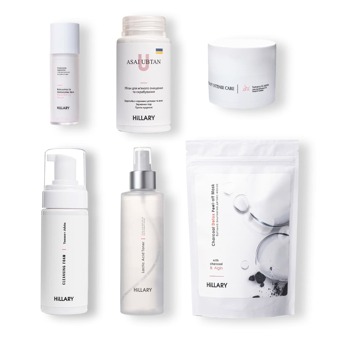 Набір для догляду за жирною та проблемною шкірою восени Autumn Oil Skin Care