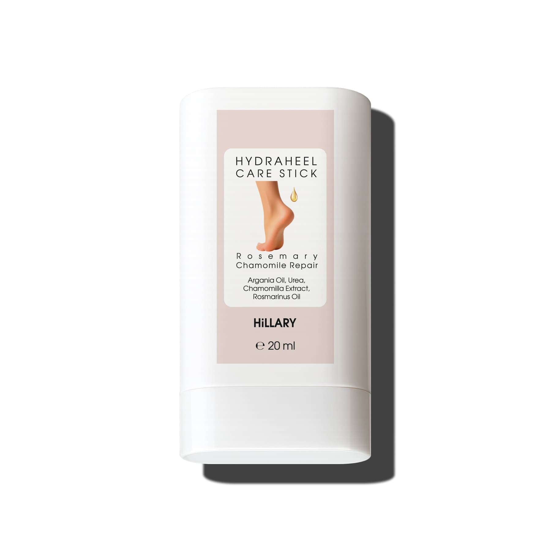 Відновлювальний стік для п’ят із розмарином і ромашкою Hillary HydraHeel Care Stick Rosemary Chamomile Repair, 20 мл