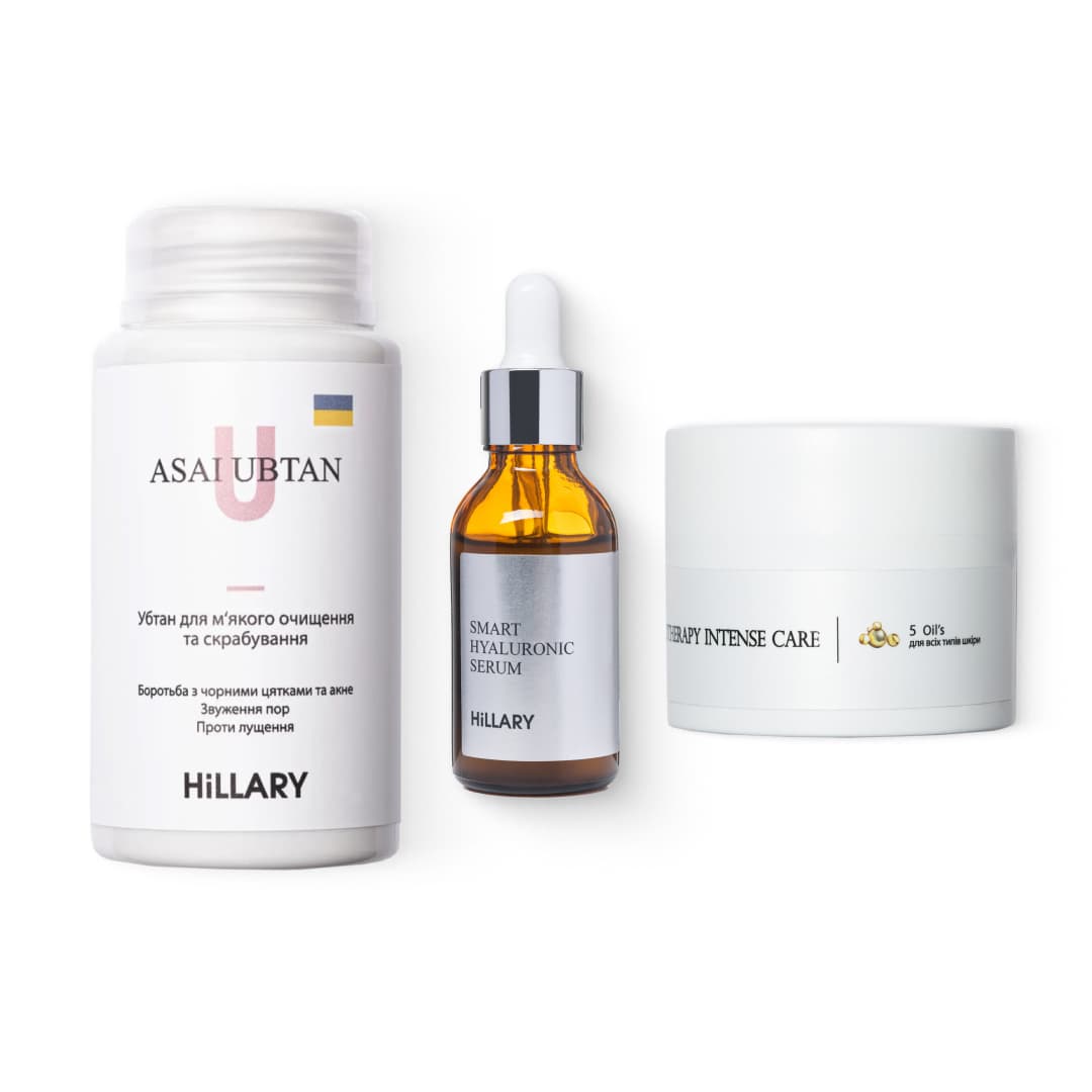 Набір ТОП 3 для нормальної та комбінованої шкіри Hillary TOP 3 For Normal Skin (Набір TOП 3 для нормальної та комбінованої шкіри Hillary TOP 3 For Normal Skin)