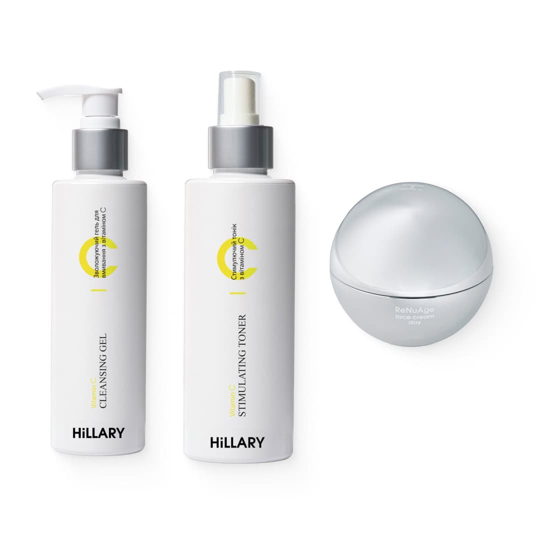 Комплекс для щоденного зволоження та рівного тону шкіри Hillary Daily Hydration & Even Skin Tone Complex