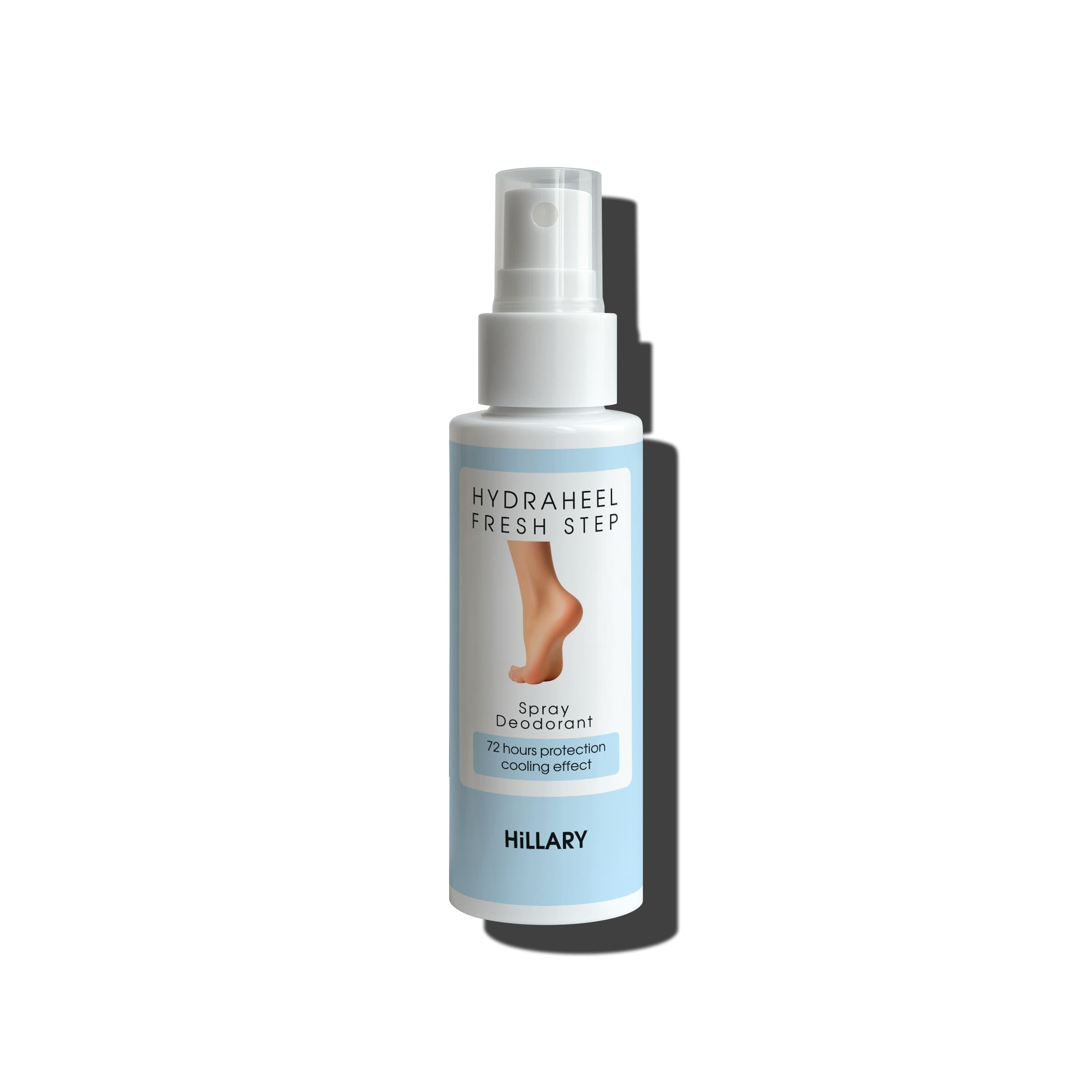 Освіжувальний спрей-дезодорант для ніг Hillary HydraHeel FreshStep Spray-Deodorant, 100 мл