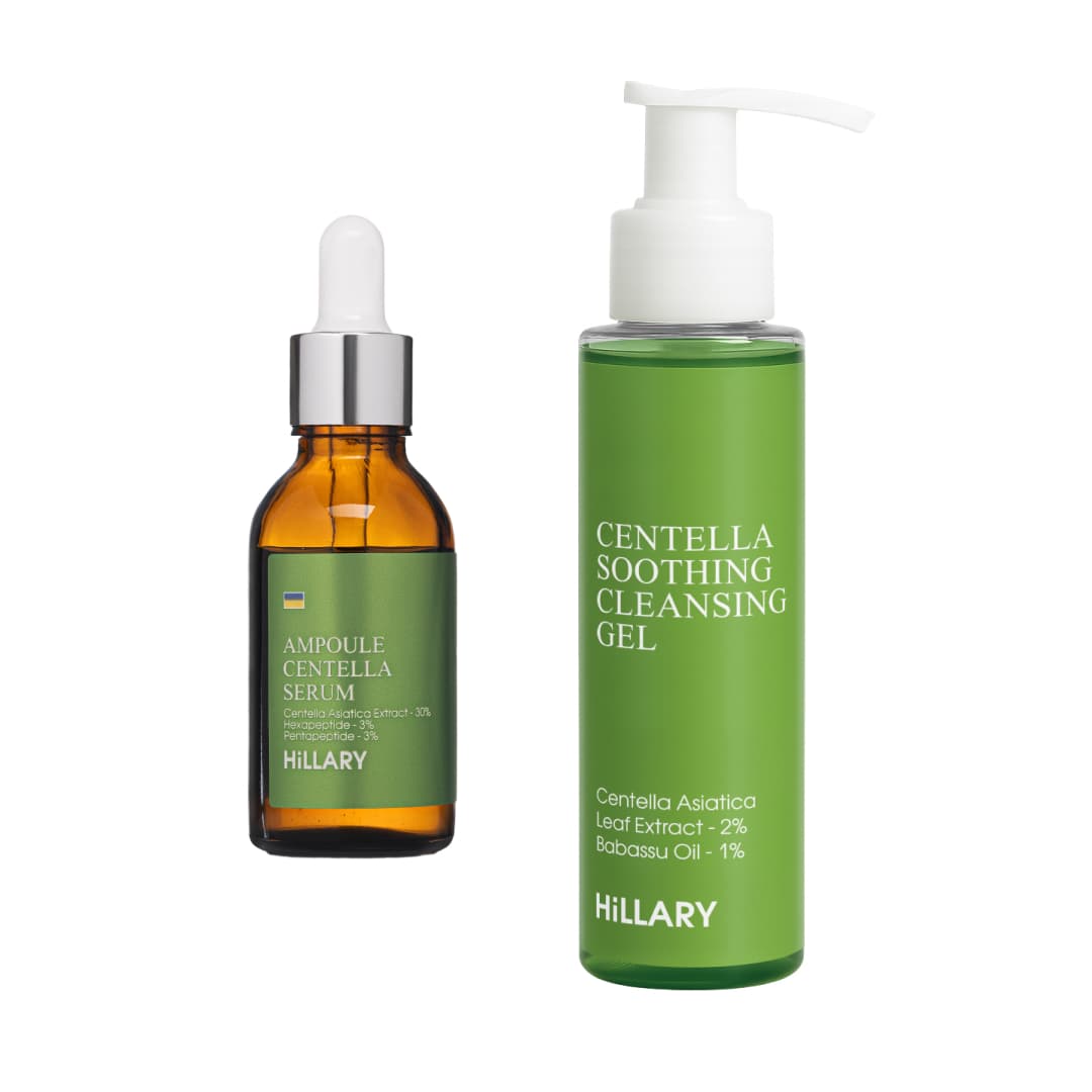 Набір заспокійливий з центеллою Hillary Centella Soothing Set