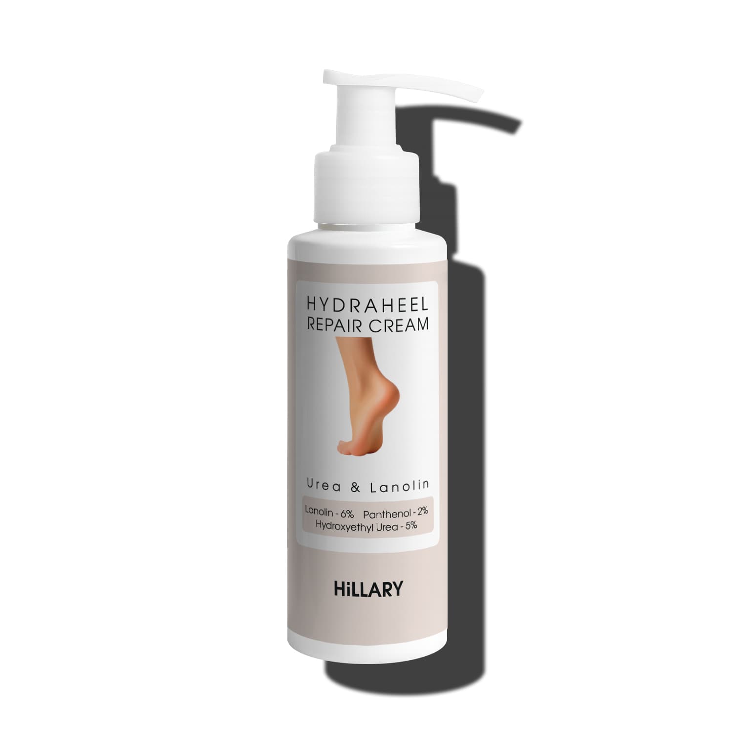 Відновлювальний крем для сухої і потрісканої шкіри ніг Hillary HydraHeel Urea & Lanolin Repair Cream (Відновлювальний крем для сухої і потрісканої шкіри ніг Hillary HydraHeel Urea & Lanolin Repair Cream, 100 мл)