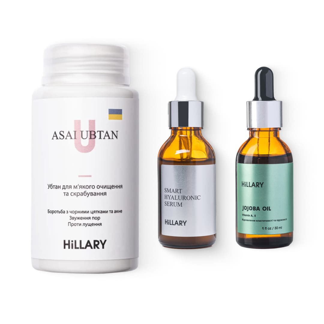 Набір для живлення та зволоження жирної шкіри восени Hillary Autumn nutrition and hydration for oil skin