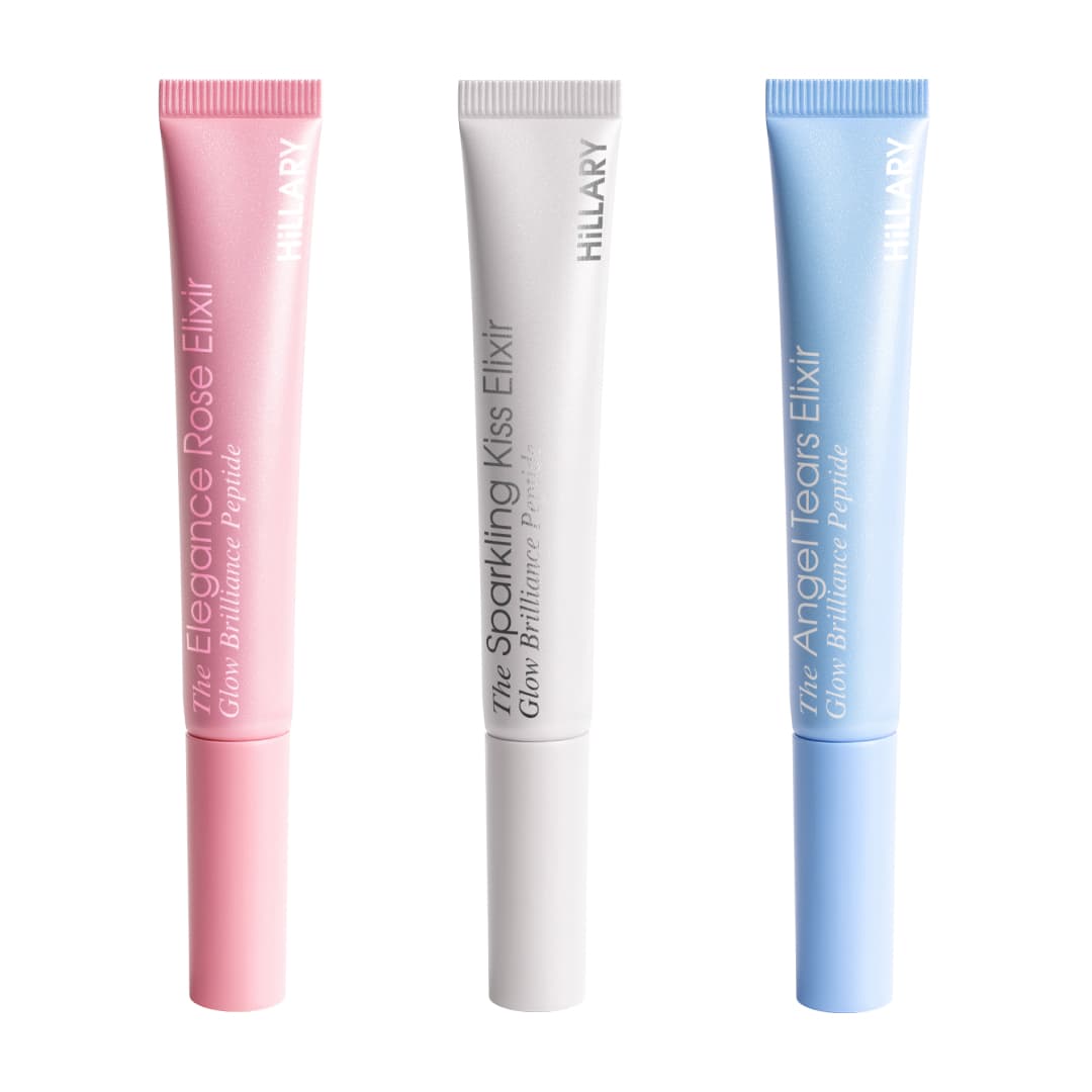 Набір блисків для інтенсивного зволоження та сяючих губ Hillary Deep Hydration & Radiance Lip Trio