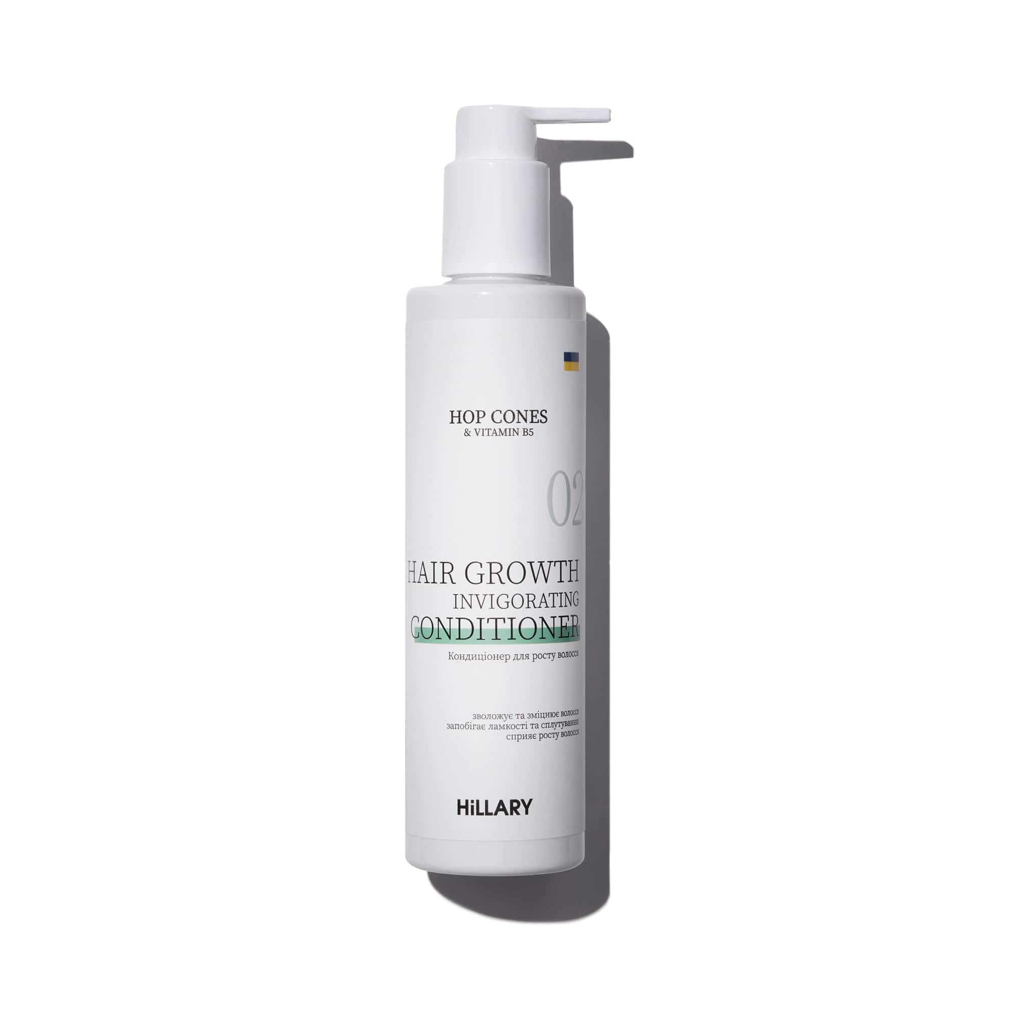 Кондиціонер для росту волосся Hillary Hop Cones & B5 Hair Growth Invigorating, 250 мл